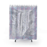 Floki's Waterfall Shower Curtain - Light Violet